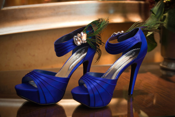 Peacock Theme Shoes