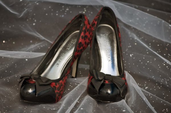 Red and Black Shoes