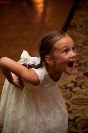 Girl laughing