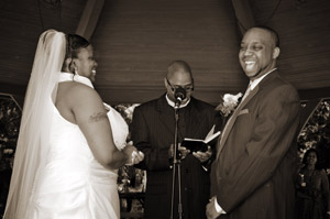 Groom with Big Smile