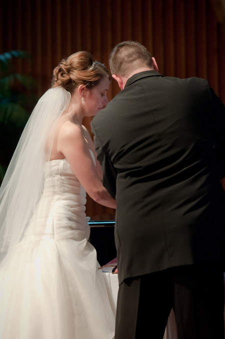 Sand Ceremony with Back to Guest