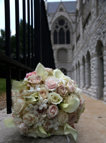 Church and Flowers