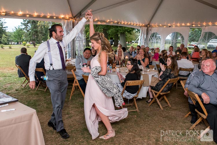 Outdoor Wedding Reception