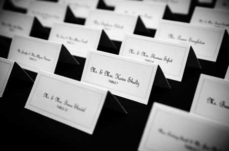 Escort Cards