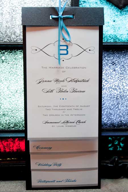 Wedding Program