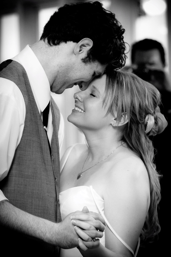 Just a few moments together after being married.