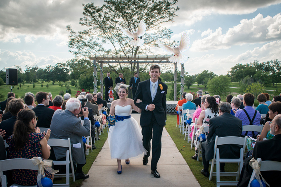 Dove in Wedding Ceremony