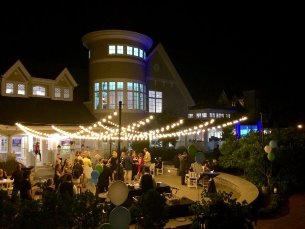 The Magic House - Wedding Reception at Night.