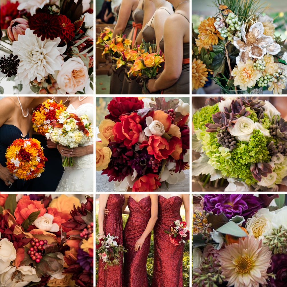 Fall 2021 Hot Wedding Colors