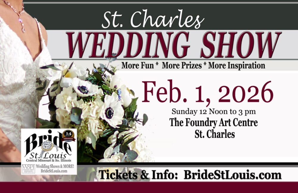 Wedding Show at The Foundry Art Centre in St. Charles, Feb. 1 2026