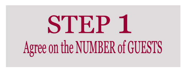 The First Step to Create a Wedding Guest List by Bride St. Louis