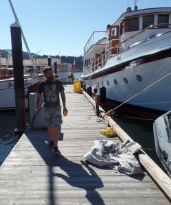 Donnell, our host at Brentwood Bay
