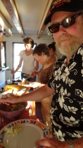 Potluck on the Gyrfalcon with CYA friends
